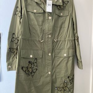 Michael Kors Drawstring Butterfly Jacket - NWT